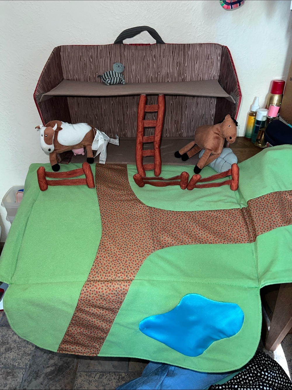 Ikea farm felt Velcro